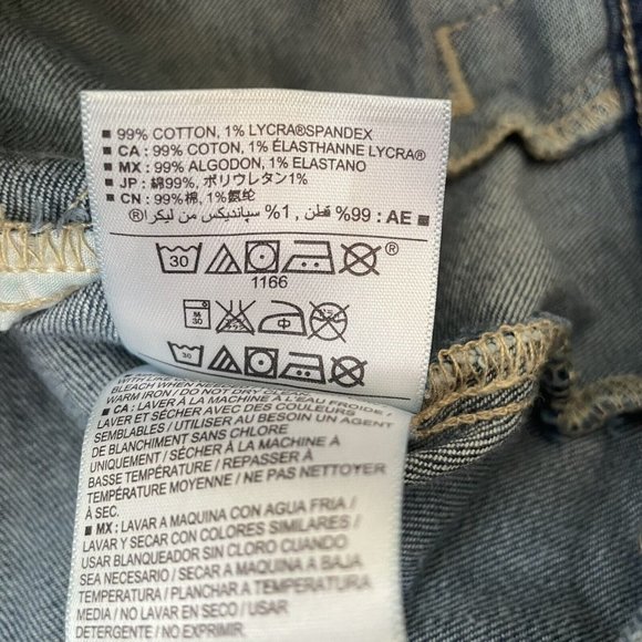 Old Navy Denim Jacket Womens XS Blue Jean Stretch Trucker Western Casual Short - Picture 5 of 9